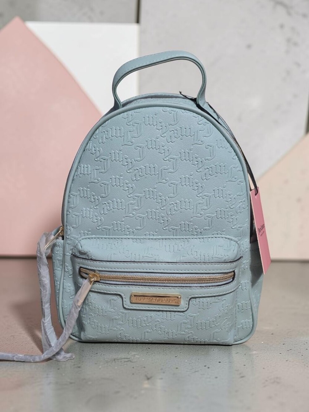 Juicy Couture Rosie Mini Pastel Mint Mini Backpack NWT